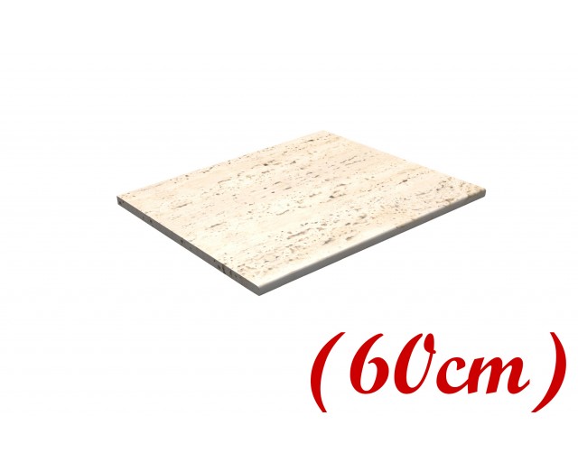 Blat atermic culoare Travertin 60 cm